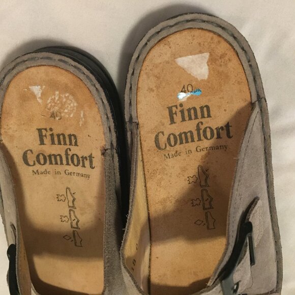 Finn Comfort Women Slip-in Sandal EUR 40 US Size 9 Orthopedic Pllantar Fasciitis - Picture 7 of 12
